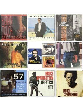 Bruce Springsteen 11 CD Lot Hits Tom Joad Tunnel USA Rising Dream Touch Magic 57